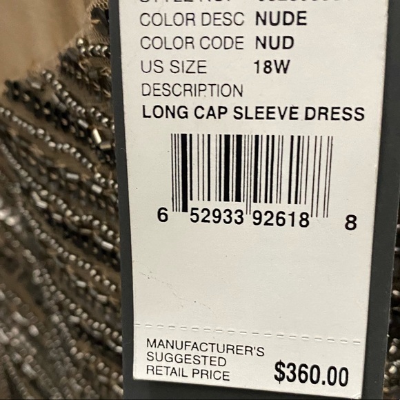 Adrianna Papell embellished beaded dress - Picture 11 of 11